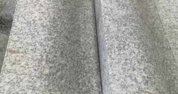 襄阳芙蓉白S型拉丝面路沿石