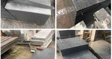 襄阳 芝麻黑地铺石材