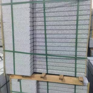 襄阳 5公分芝麻白，倒斜角，室外楼梯踏步