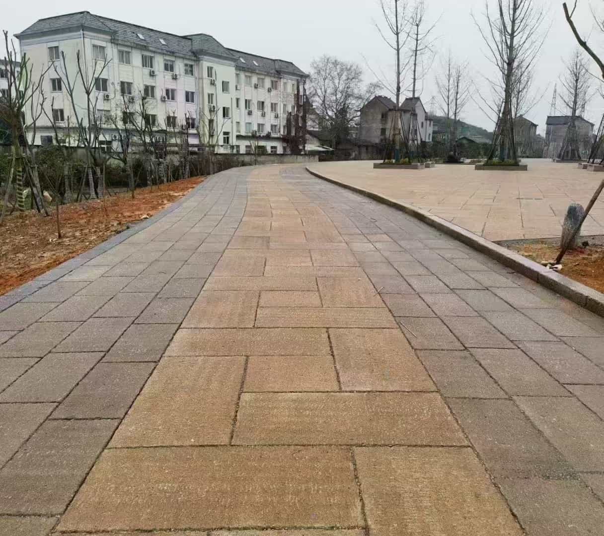 襄阳仿古石铺装效果