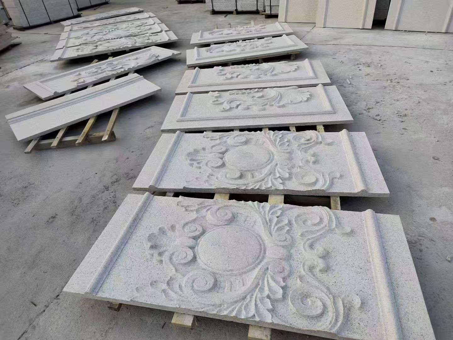 襄阳 芝麻白干挂雕花板