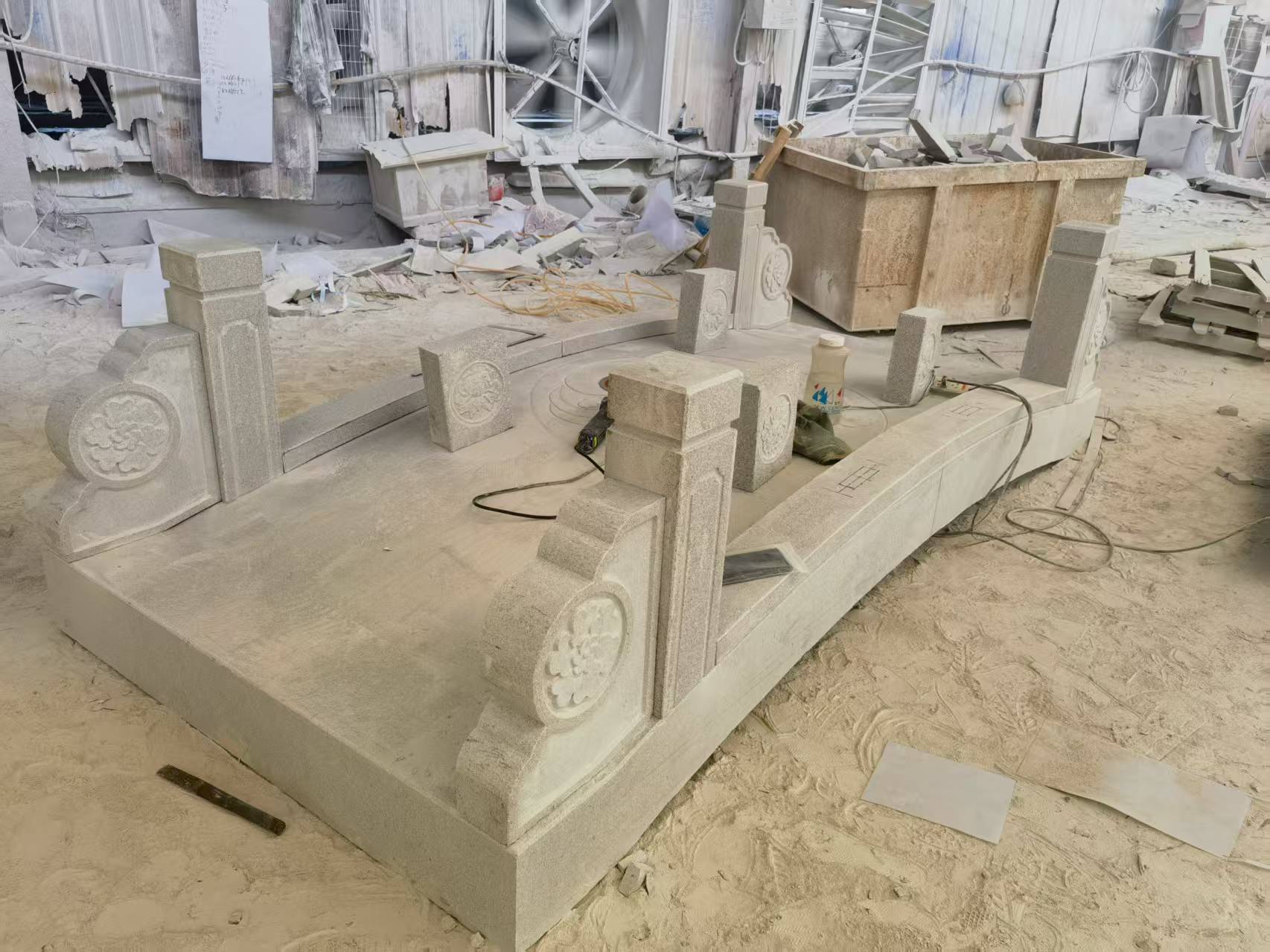 襄阳 芝麻灰火烧面石桥-拼装