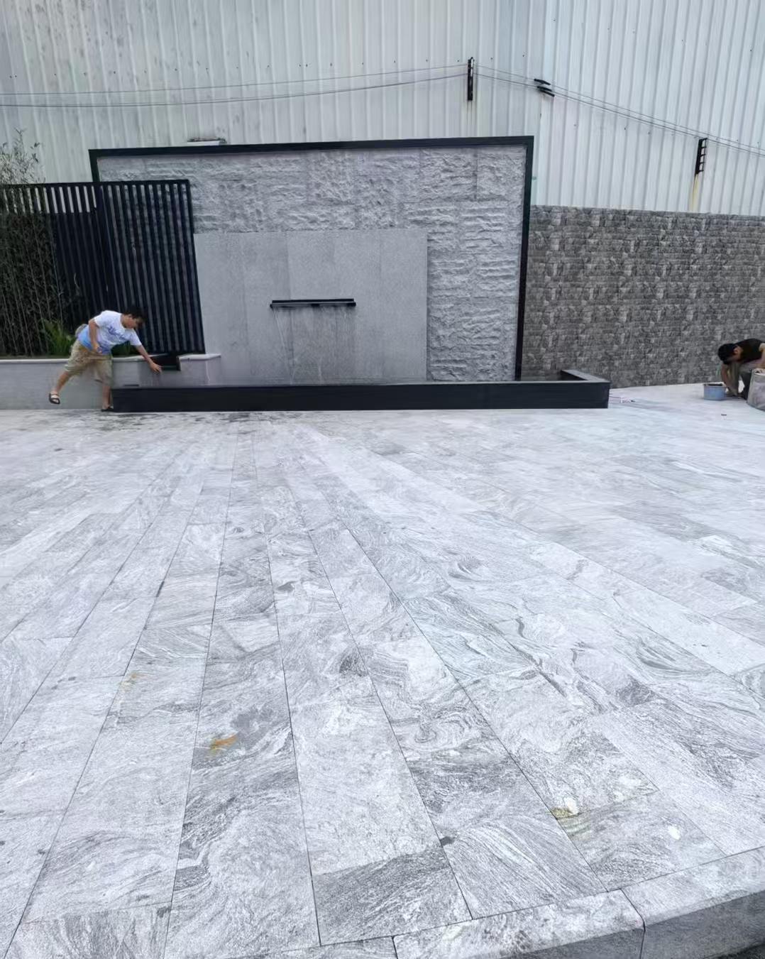 襄阳 浪淘沙铺装效果