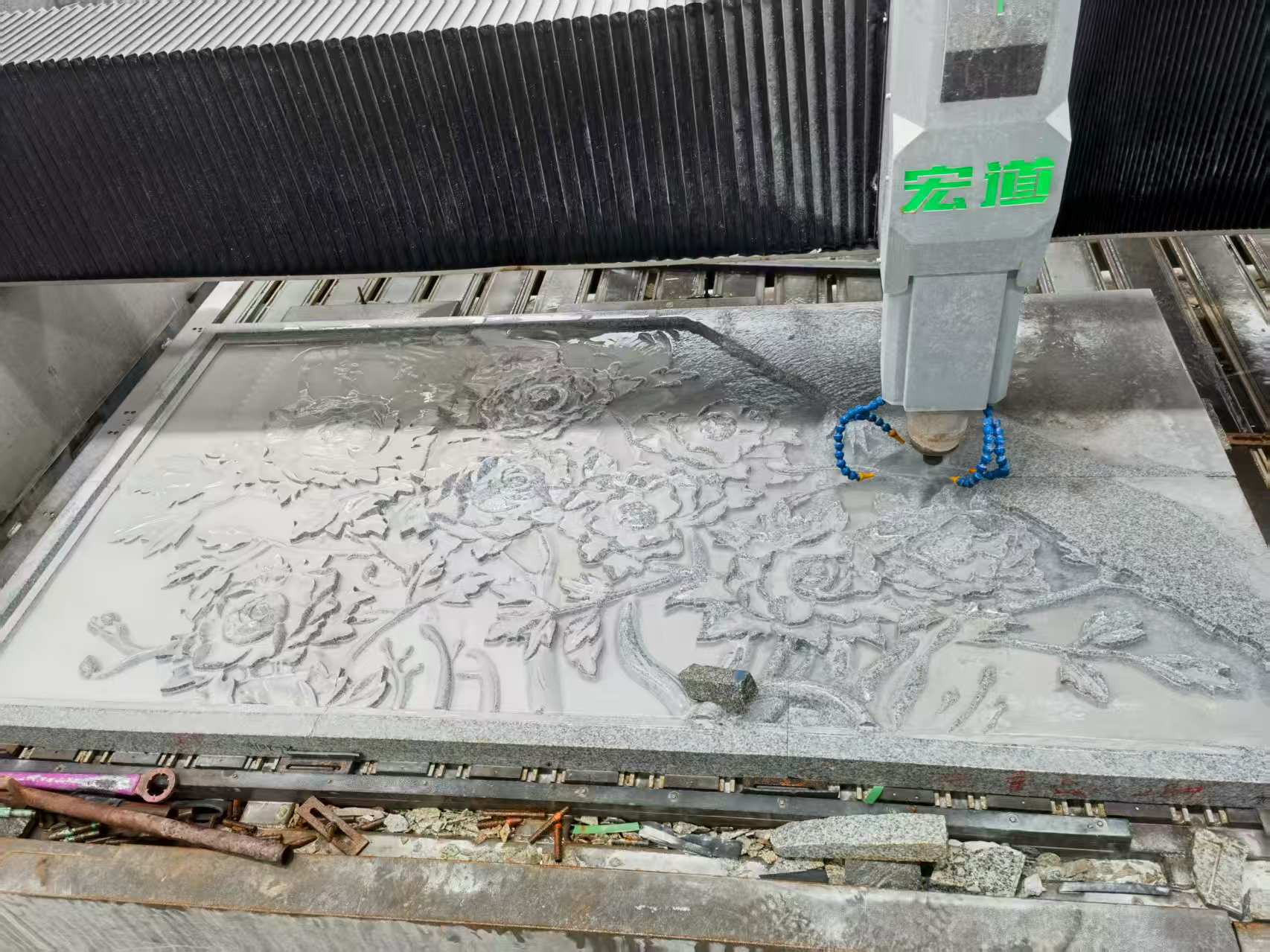 襄阳 别墅墙面石材雕刻