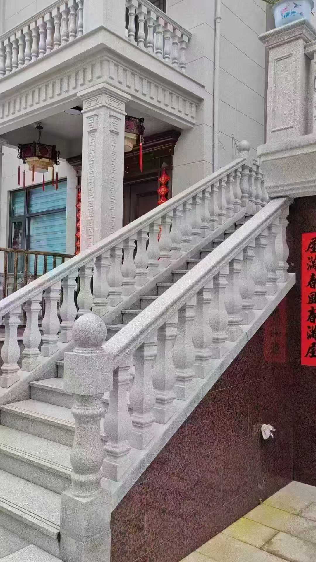 襄阳 天然石材 阳台庭院护栏、栏杆