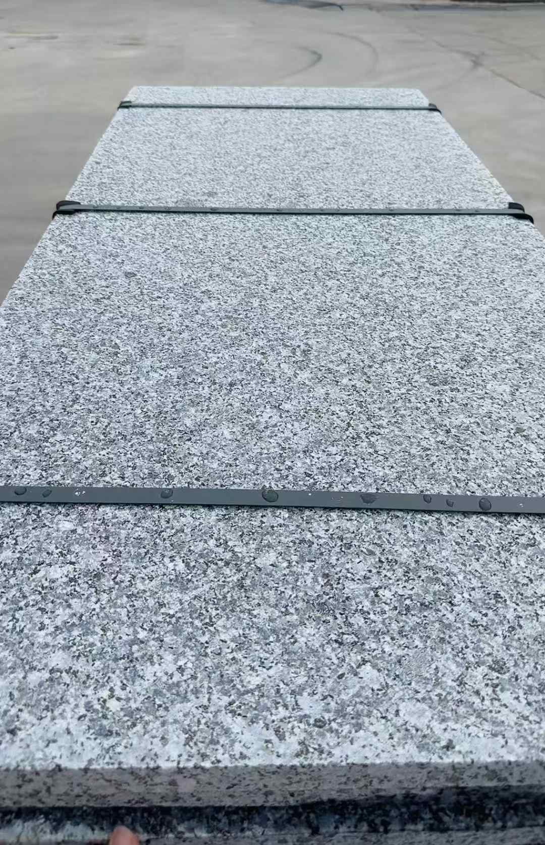 襄阳 芝麻黑火烧面毛板，条板，半成品